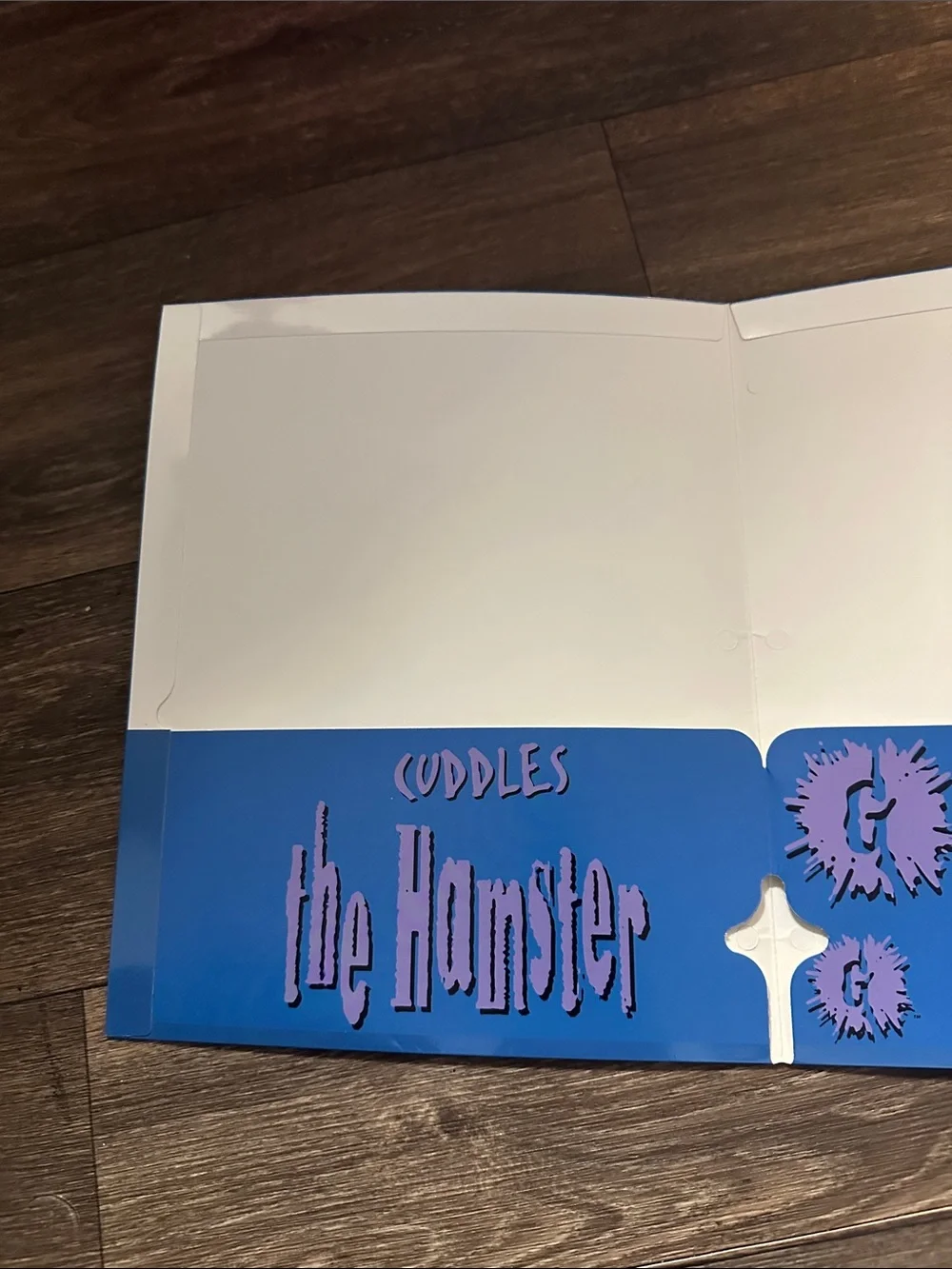 Goosebumps New Monster Blood II cuddles the hamster folder